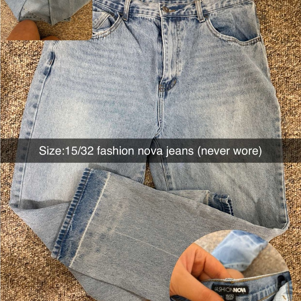 Fashion Nova Classic Denim Jeans